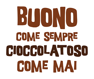 Buono come sempre cioccolatoso come mai