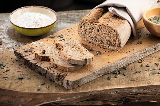 Pane integrale con semi misti ricetta