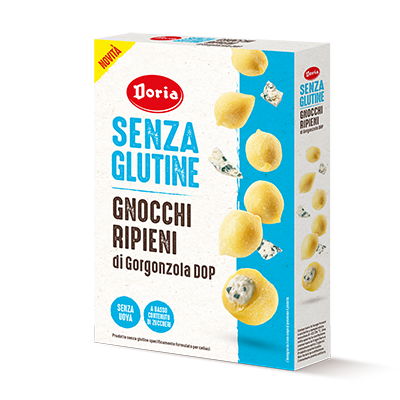 Pack Gnocchi ripieni al gorgonzola dop con mele verdi e noci