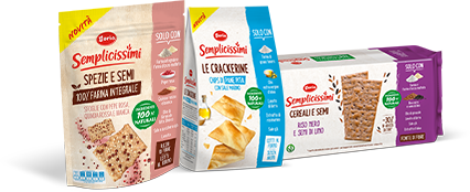 I nostri crackers e snack salati