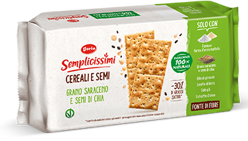 Pack Crackers Grano Saraceno e semi di Chia