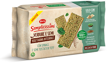 Pack Crackers Spinaci e Semi tostati di Teff