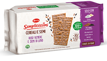 Pack Crackers Riso Nero e Semi di Lino