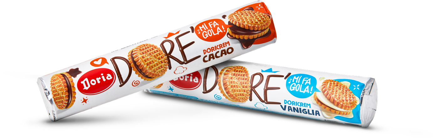 Pack Dorè Doricrem Cacao e Vaniglia