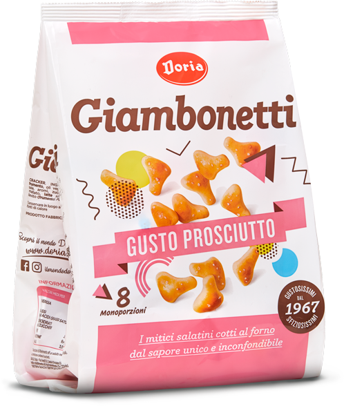 Giambonetti - Snack Salati cotti al forno - Doria